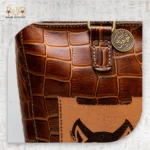 Spirit of Femininity Embroidered Leather Tote - Image 2