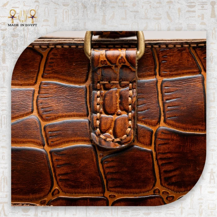 Spirit of Femininity Embroidered Leather Tote - Image 3