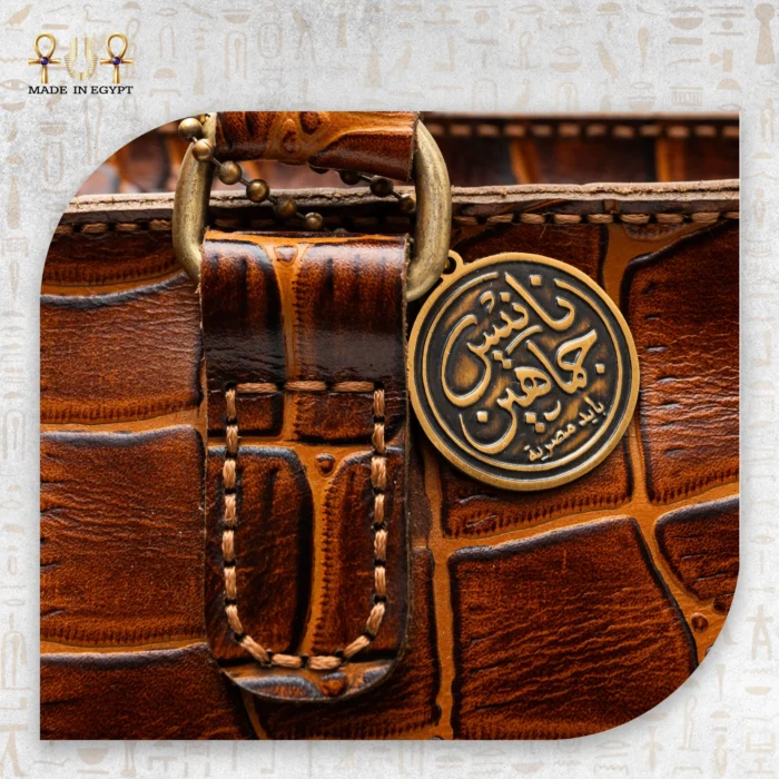 Spirit of Femininity Embroidered Leather Tote - Image 4