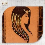 Spirit of Femininity Embroidered Leather Tote - Image 5