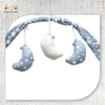 Moon & Stars Baby Crib Mobile - Image 6