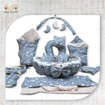 Moon & Stars Baby Crib Mobile - Image 2