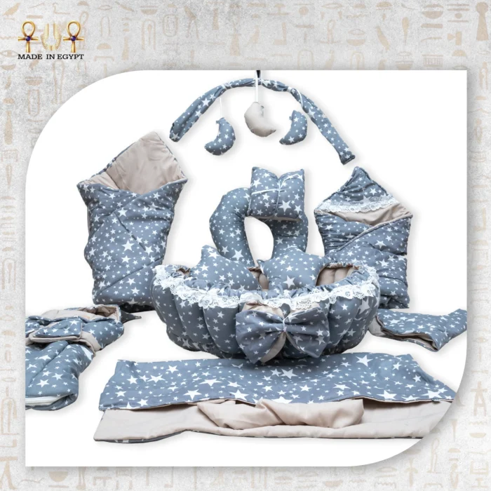 Moon & Stars Baby Crib Mobile - Image 2