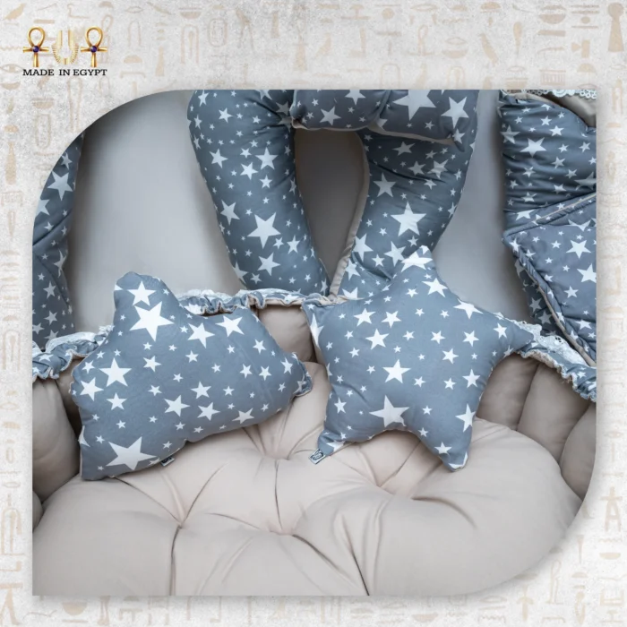 Moon & Stars Baby Crib Mobile - Image 4