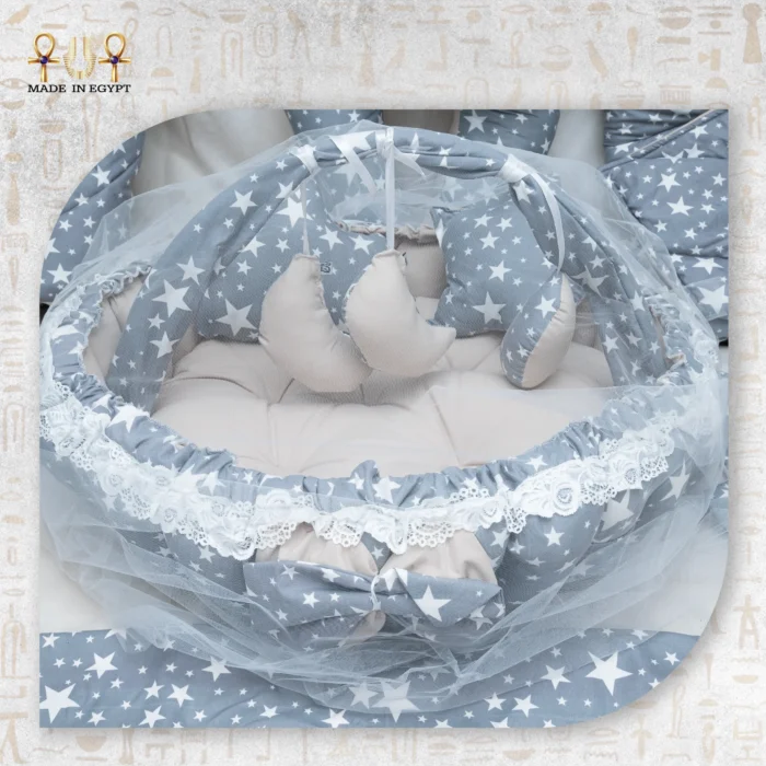Moon & Stars Baby Crib Mobile - Image 5
