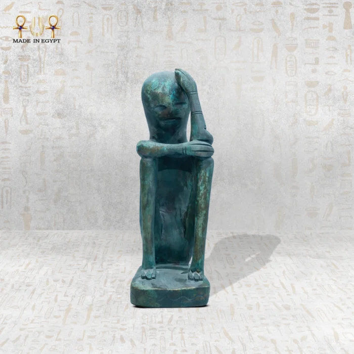 @21A Statue of an Ancient Egyptian Thinker Statue of an Ancient Egyptian Thinker - Image 1
