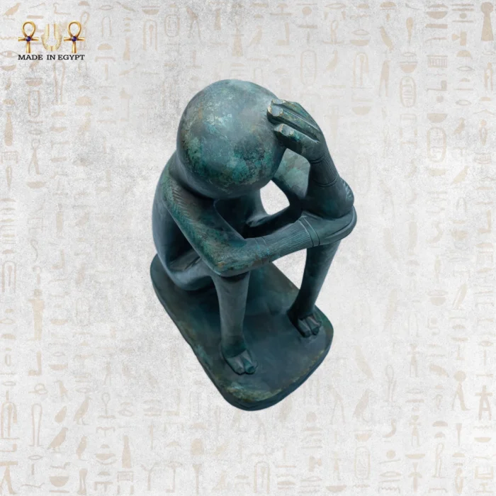 Statue of an Ancient Egyptian Thinker - Image 3