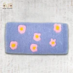 Pastel Bloom – Handmade Keyboard Rug