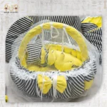 Sunny Stripes Baby Nest Set – Modern Warmth Collection - Image 2