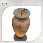 ⁦مزهرية ألباستر خضراء⁩ - الصورة ⁦3⁩
