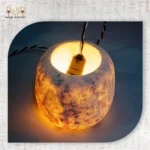 ⁦مزهرية ألباستر كروية⁩ - الصورة ⁦2⁩
