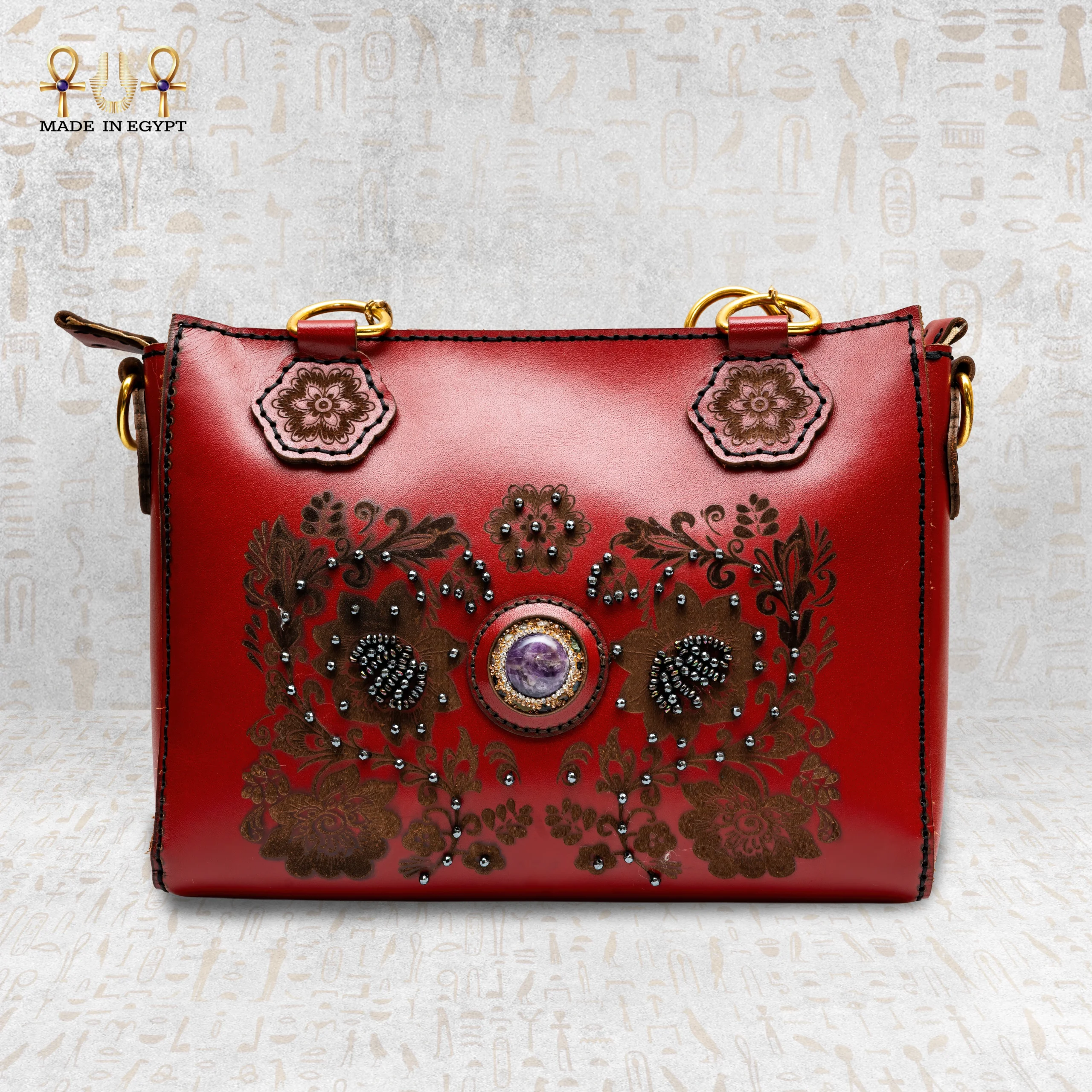 @4A.Agate & Marcasite Bag Agate & Marcasite Bag - Image 1