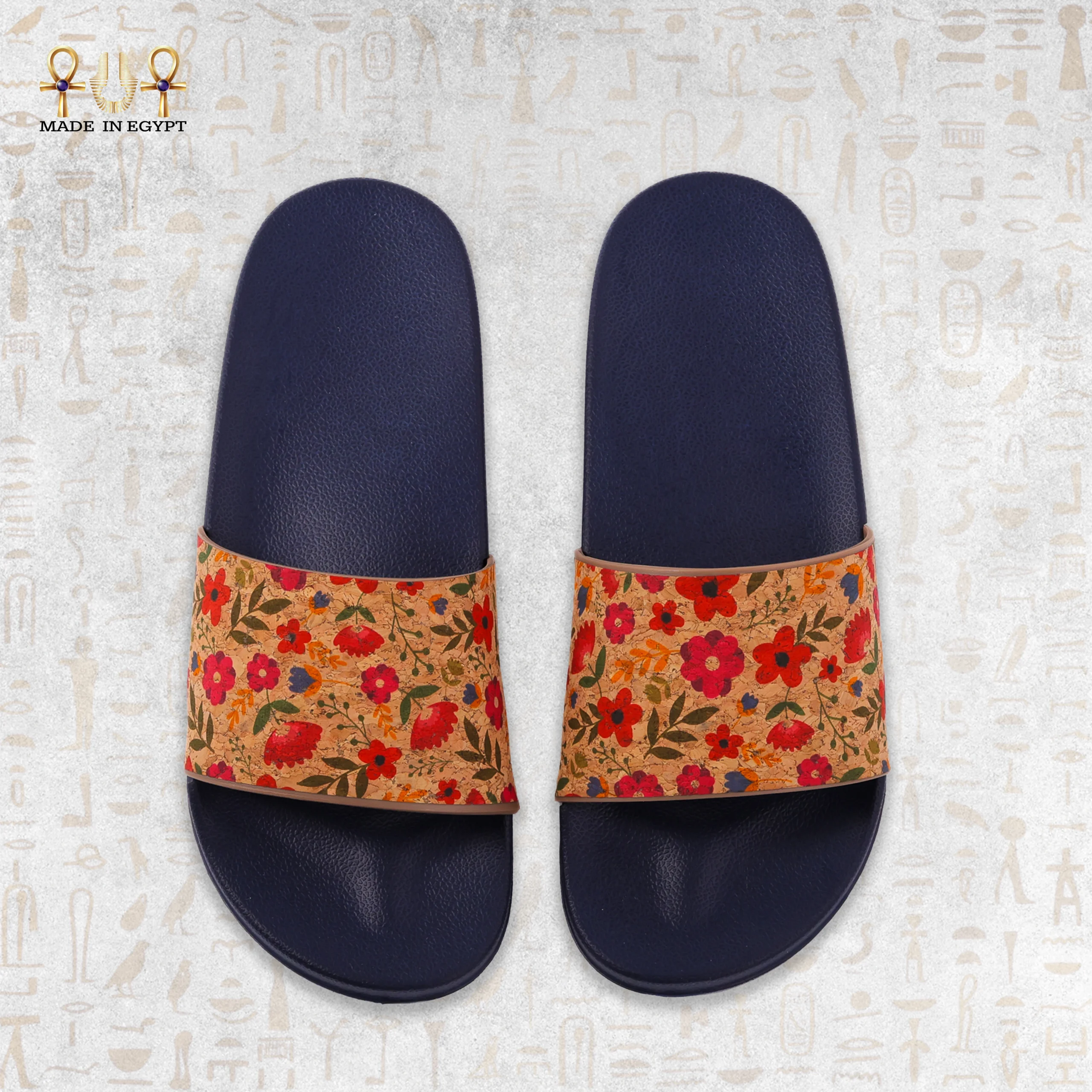 @4E Flowers Women Slides Flowers Women Slides - Image 1