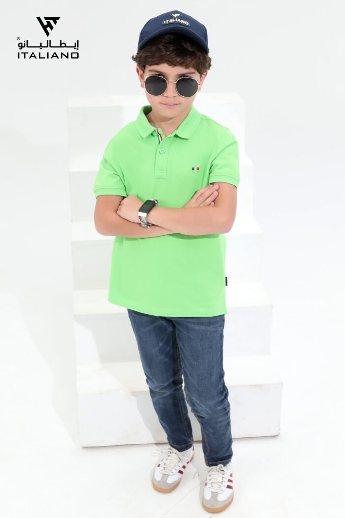 Kids Polo T-Shirt ITSH 322 - Image 2