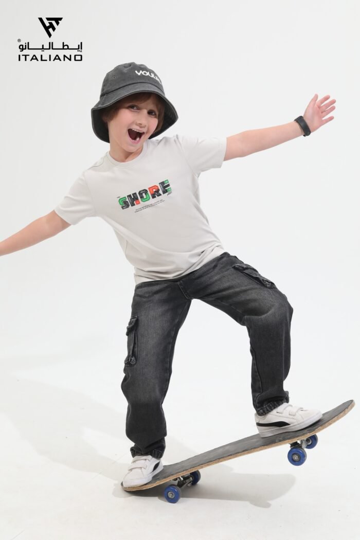 ⁦Kids T-Shirt ITSH 189⁩ - الصورة ⁦4⁩