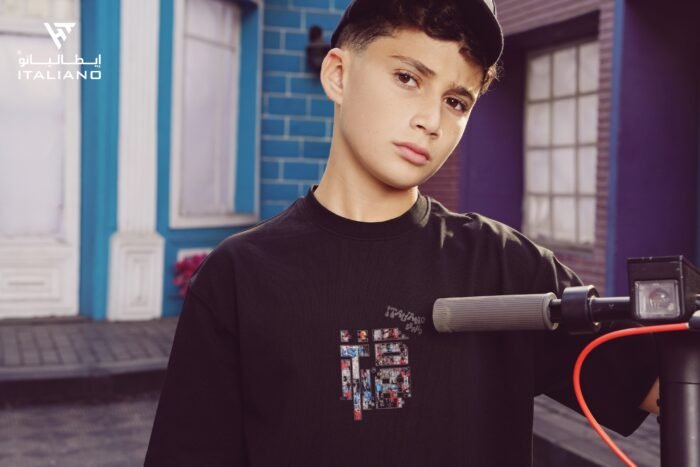 ⁦Boys OverSize T-Shirt ITSH77⁩ - الصورة ⁦8⁩
