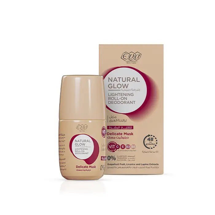 8dSGuoHe6Gn7QzkicJmnMignymNg7Bzc2kaffcEA.jpg Eva Skin Care Natural Glow Lightening Roll On Deodorant " Delicate Musk " 60 Gm - Image 1