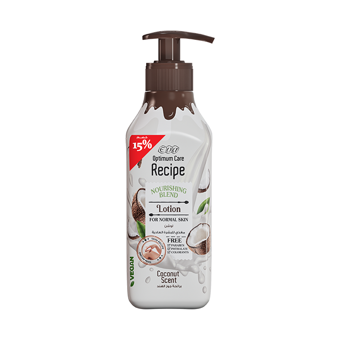 999527.png Eva Recipe Nourishing Blend Lotion For Normal Skin - Coconut Scent 370 Ml ( Special Offer 15 % ) - Image 1