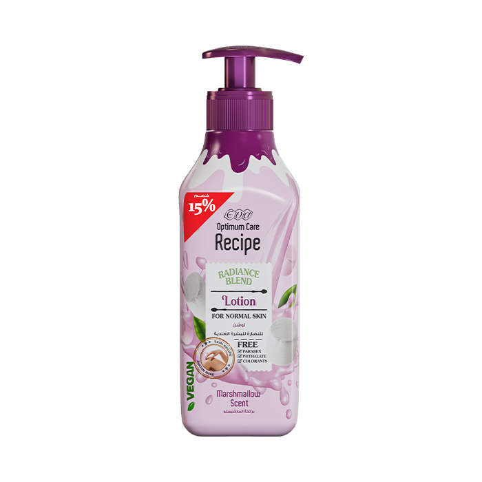 999528.png Eva Recipe Radiance Blend Lotion For Normal Skin - Marshmallow Scent 370 Ml ( Special Offer 15 % ) - Image 1