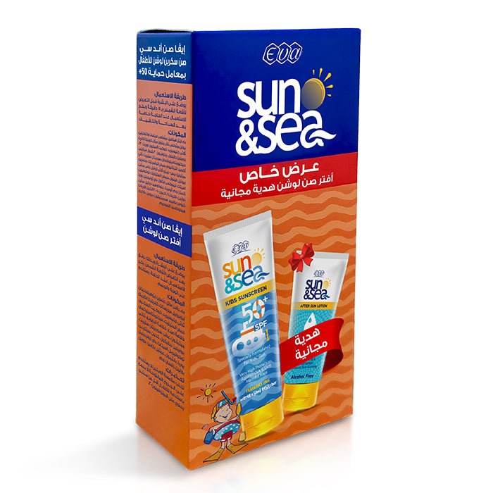 999541.jpg Sun & Sea Sun Care Duo Kids Sunscreen Lotion + After Sun Lotion Free - الصورة 1