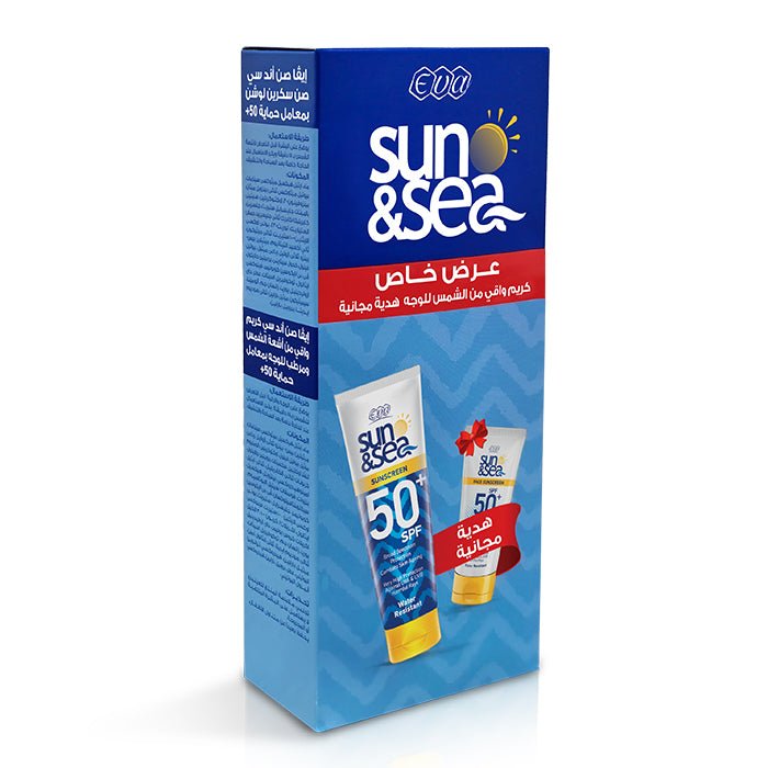 999544.jpg Sun & Sea Sun Care Duo Sunscreen Lotion + Face Sunscreen Cream Free - Image 1