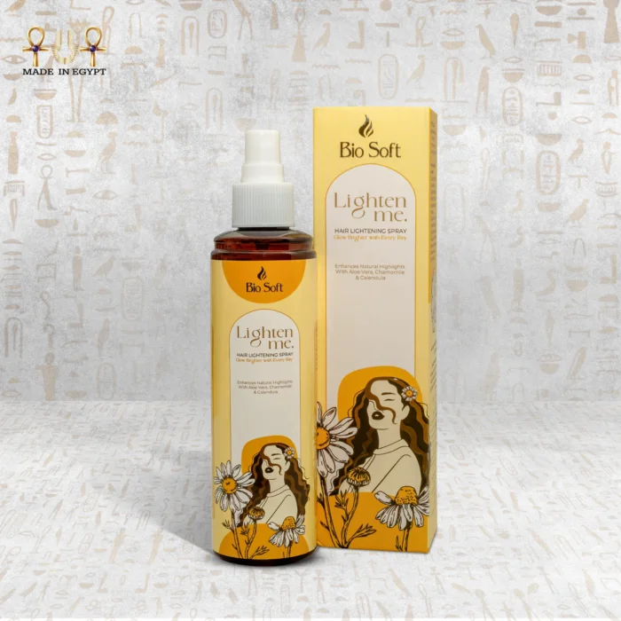 @1 Bio Soft Lighten Me Hair Lightening Spray بخاخ تفتيح الشعر بايو سوفت لايتن مي - الصورة 1