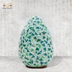 Green Pear-Shaped Mosaic Decorative Light