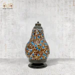 Oriental Pear-Shaped Mosaic Table Lamp