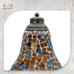 Oriental Pear-Shaped Mosaic Table Lamp - Image 2
