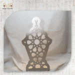 Decorative Metal Lantern with Islamic Geometric Design