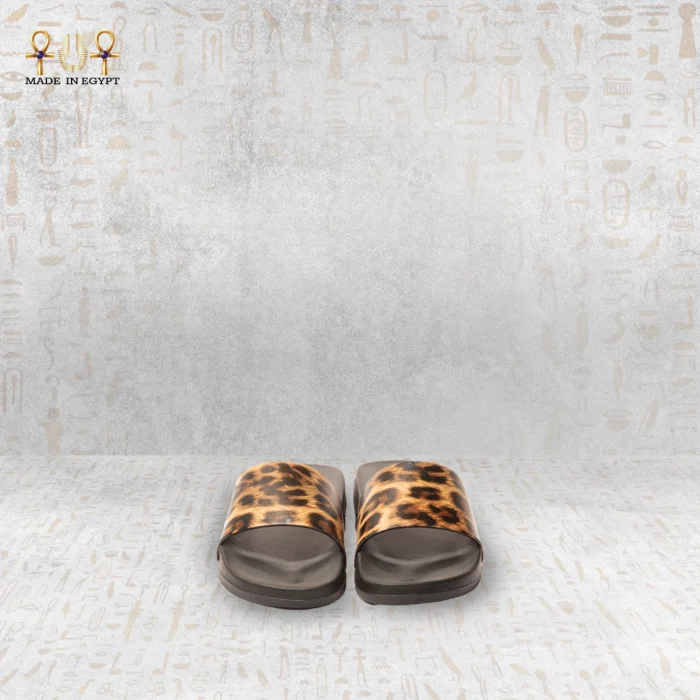 Tiger Print Slide Sandals - Image 2