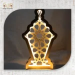 Decorative Metal Lantern with Islamic Geometric Design - Image 2