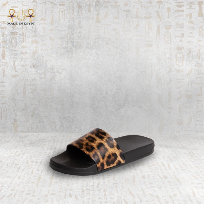 Tiger Print Slide Sandals - Image 3