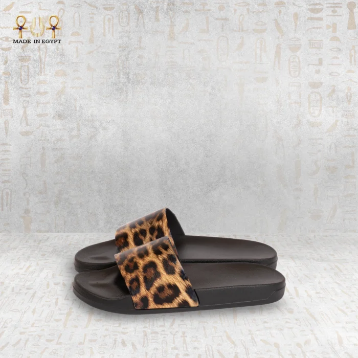 Tiger Print Slide Sandals - Image 4