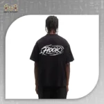⁦تيشيرت أوفر سايز Hook بتصميم Swoosh Star Logo⁩ - الصورة ⁦2⁩