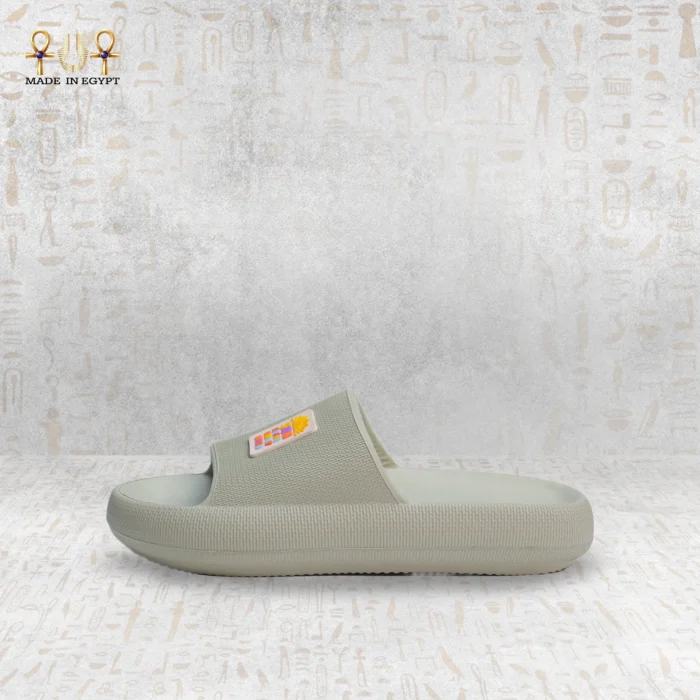 Uni Pamp Sunrise Light Green Women Slides - Image 2