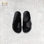 Uni Pamp Sunrise Black Cross Strap Women Slides - Image 6