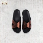 Uni Pamp Sunrise Black Cross Strap Women Slides - Image 2