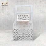 ⁦Luxury Metal Quran Holder with Islamic Design⁩ - الصورة ⁦5⁩