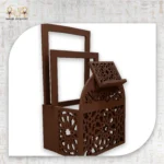 ⁦Luxury Metal Quran Holder with Islamic Design⁩ - الصورة ⁦15⁩