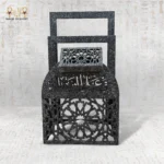⁦Luxury Metal Quran Holder with Islamic Design⁩ - الصورة ⁦9⁩