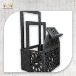 ⁦Luxury Metal Quran Holder with Islamic Design⁩ - الصورة ⁦8⁩