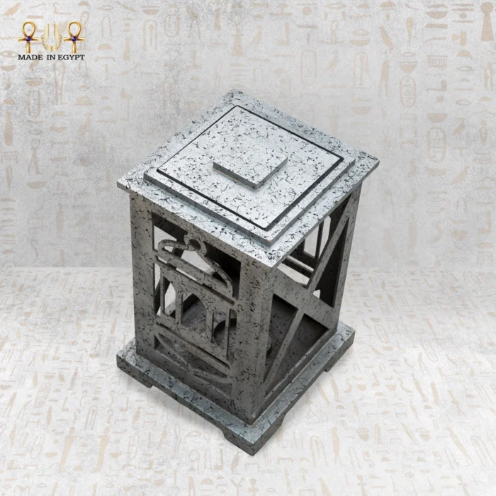 Marble Effect Ramadan Lantern Box - Image 2
