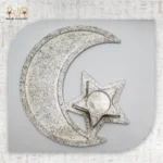 Ramadan Crescent and Star Decorative Tray