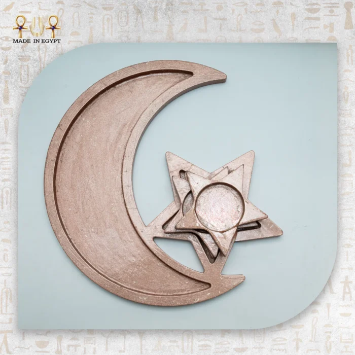 Ramadan Crescent and Star Decorative Tray - Image 5