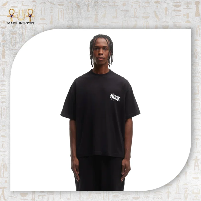 Hook Graphic Logo Oversized T-Shirt - Image 1