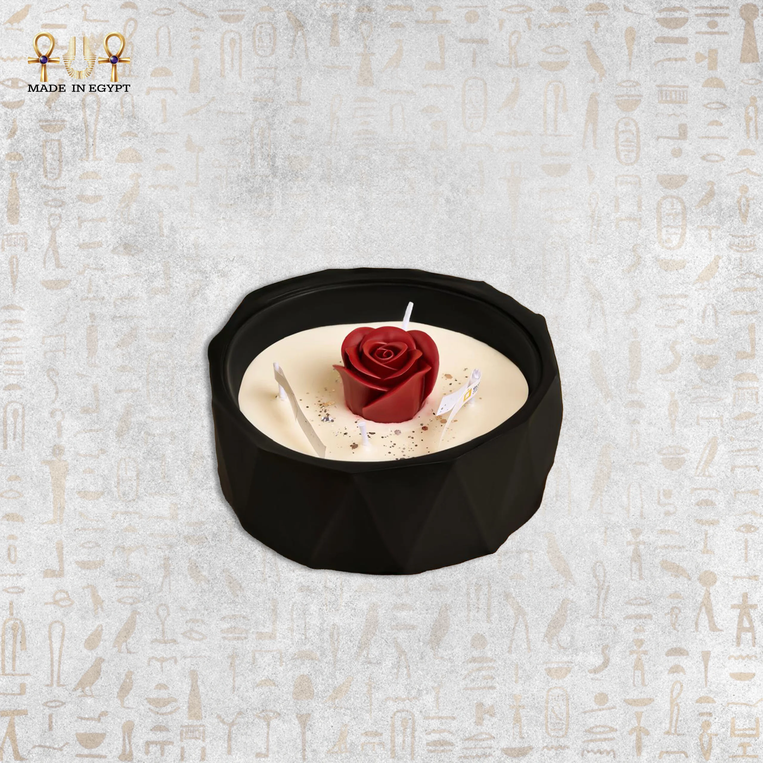 @2A Sunset Rose Candle Sunset Rose Candle - Image 1
