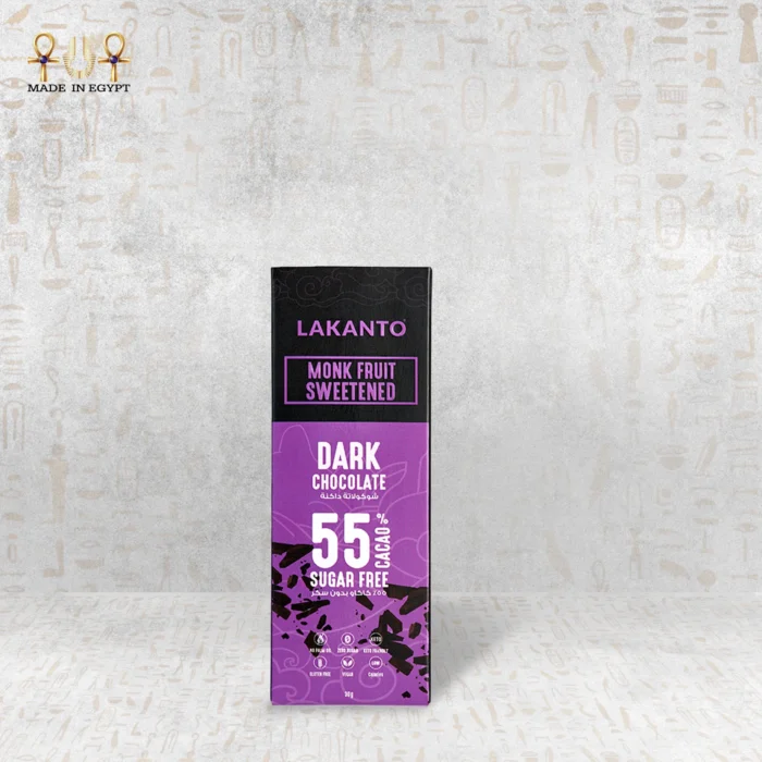 Dark Chocolate Bar Sweetened With Monkfruit - Image 4