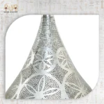Geometric Perforated Metal Decorative Lantern - Image 2