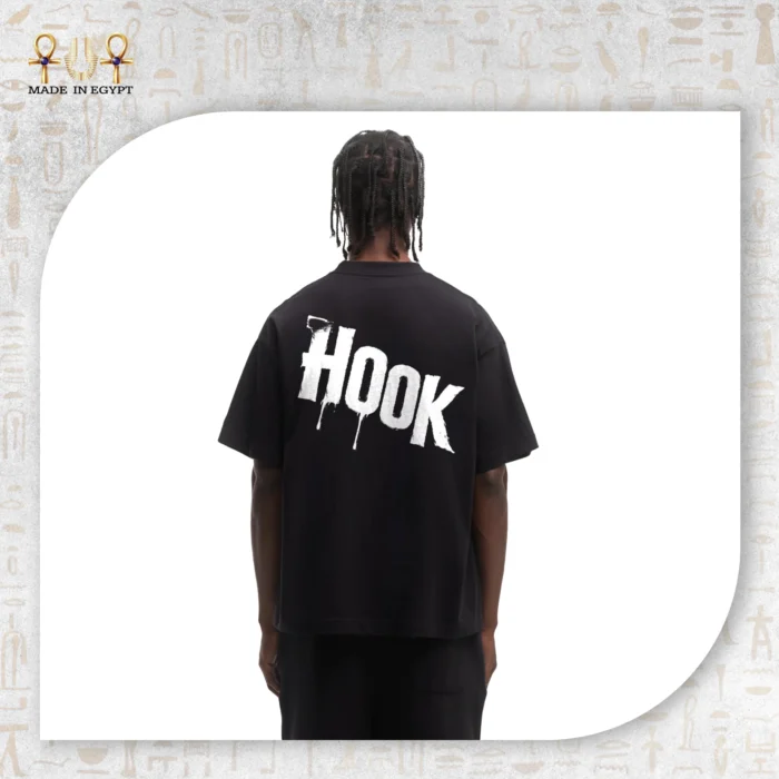 Hook Graphic Logo Oversized T-Shirt - Image 2